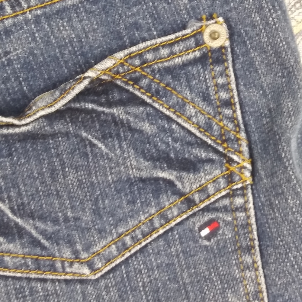 Hilfiger Blue Denim Shorts, 32 waist - Picture 4 of 4